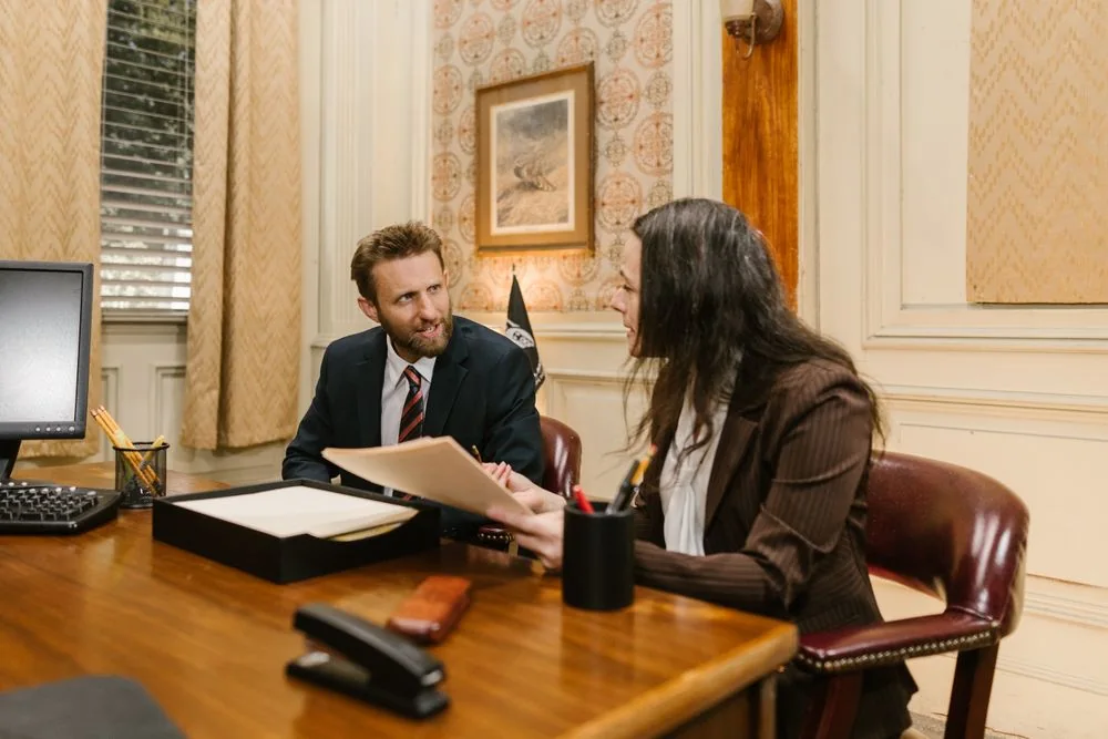 Reunião de orientação jurídica